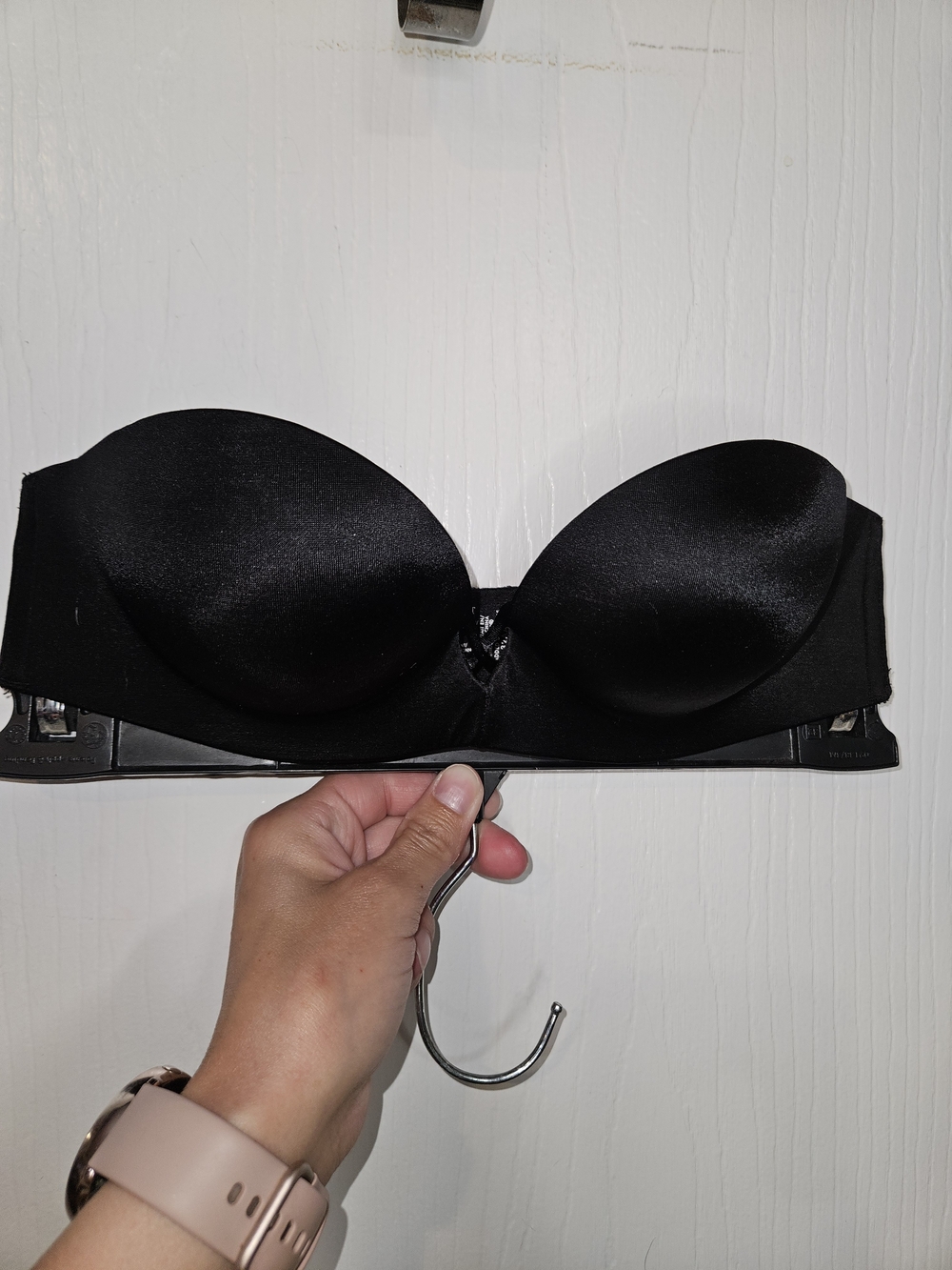 Victoria's Secret Black Strapless Very Sexy Padded Bra